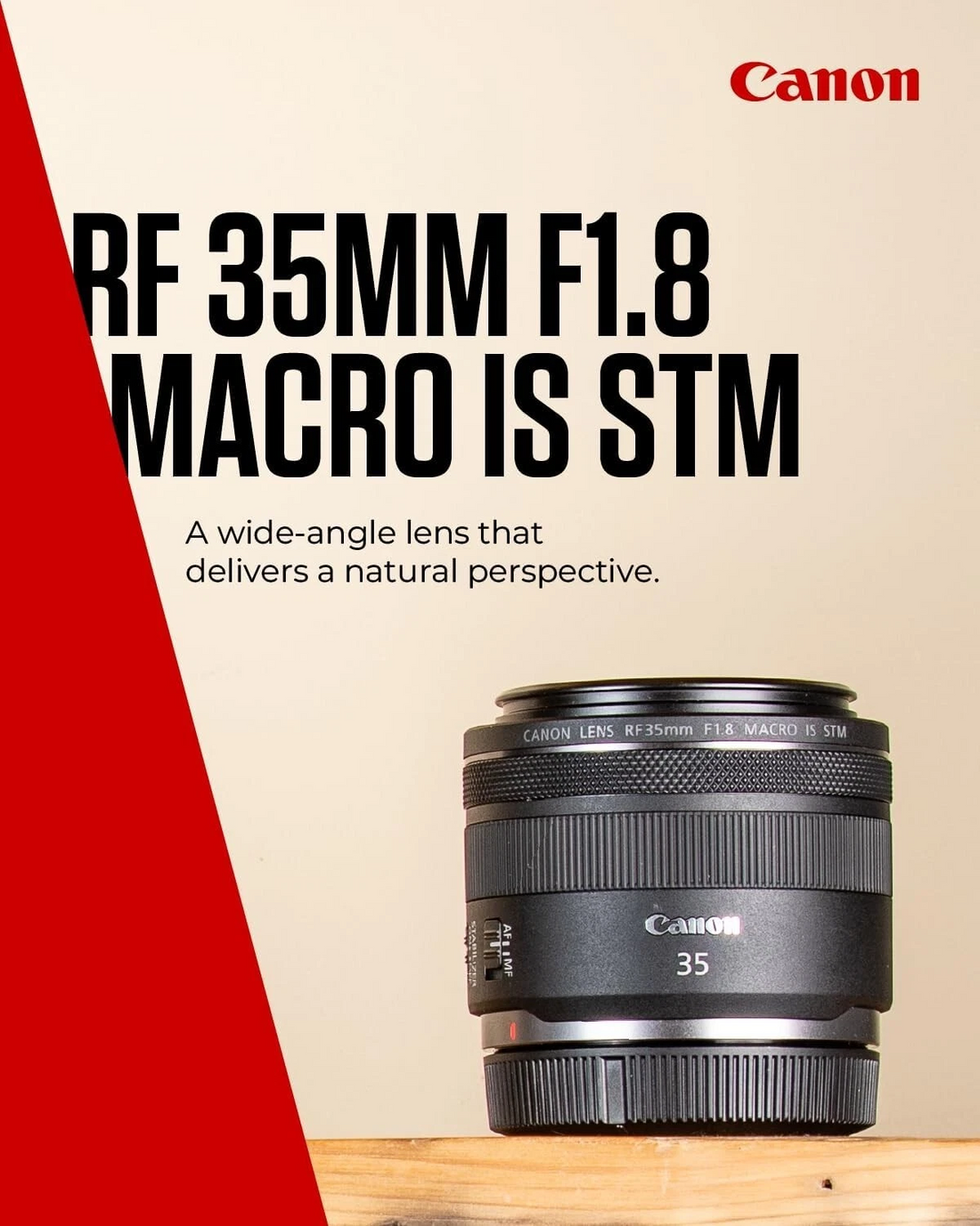 Brand New Canon RF 35mm f1.8 IS Macro STM - Boxed Sealed